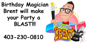 Birthday magician Brent 